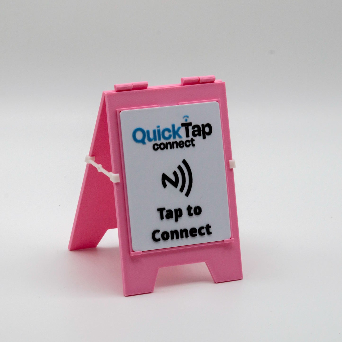 QuickTap Connect A-Frame Sign – Instantly Connect with a Tap
