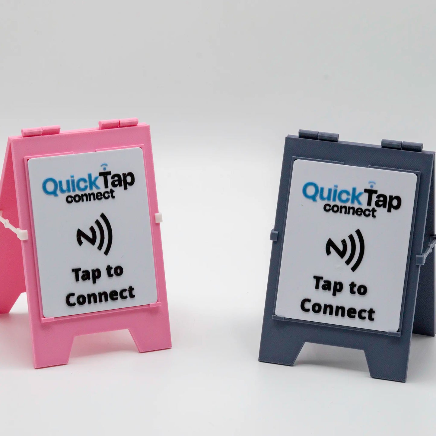 QuickTap Connect A-Frame Sign – Instantly Connect with a Tap